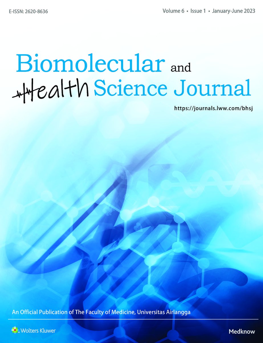 bhsj_fkunair's tweet image. Volume 6 Issue 1 2023
journals.lww.com/BHSJ/pages/cur…

#OpenAccess #Openaccessjournal #Fkunair #UniversitasAirlangga #medicine