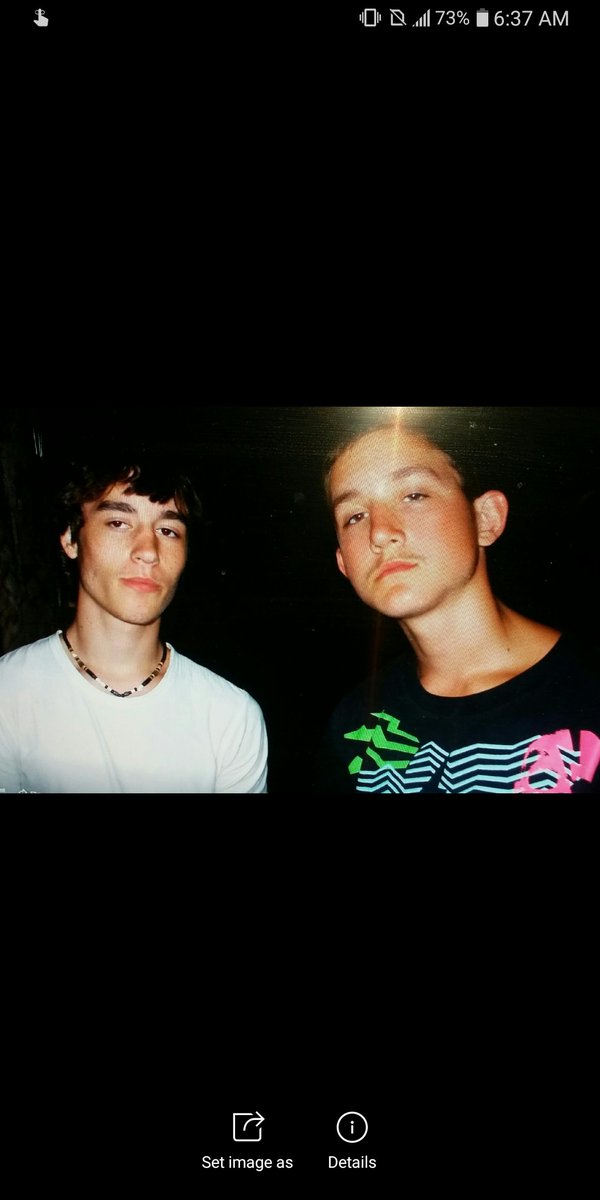 Me and my brother c-legz go way back like ya baby daddy hair line