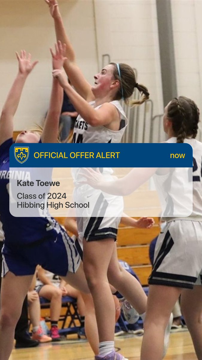 k_toewe's tweet photo. After an awesome visit and camp, Iβm excited to say Iβve received an offer to be apart of @CSSWBBall ! Thank you so much for the opportunity! @CoachJSchmitz @DyamiStarks https://t.co/BeG27wrfvW