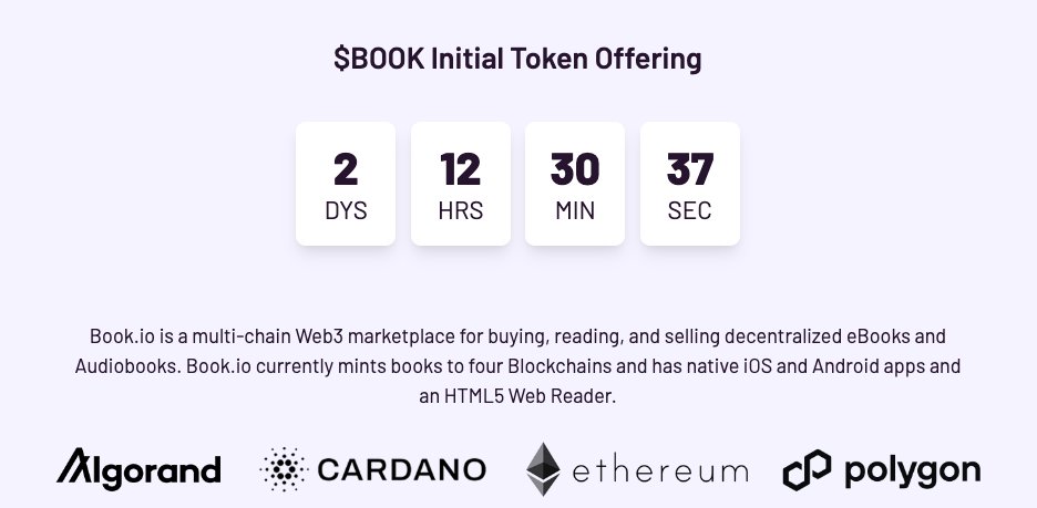 book_io's tweet image. It's coming... app.book.io/ito