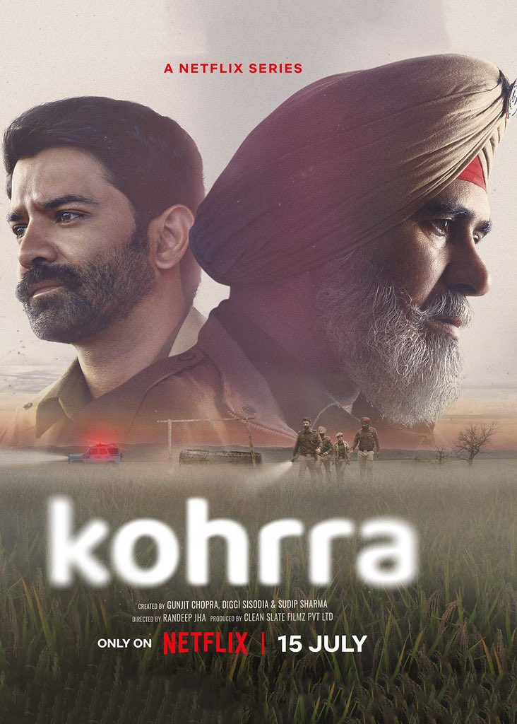 On re-watching #KohrraOnNetflix I realised the dark & subtle humour peppered by the writers & @Randeepjha comes across like a chef’s kiss, which cuts like a knife yet soothes like a balm. Those blank stares & silences by @Suvinder_Vicky say so much & just pierce through the gut.