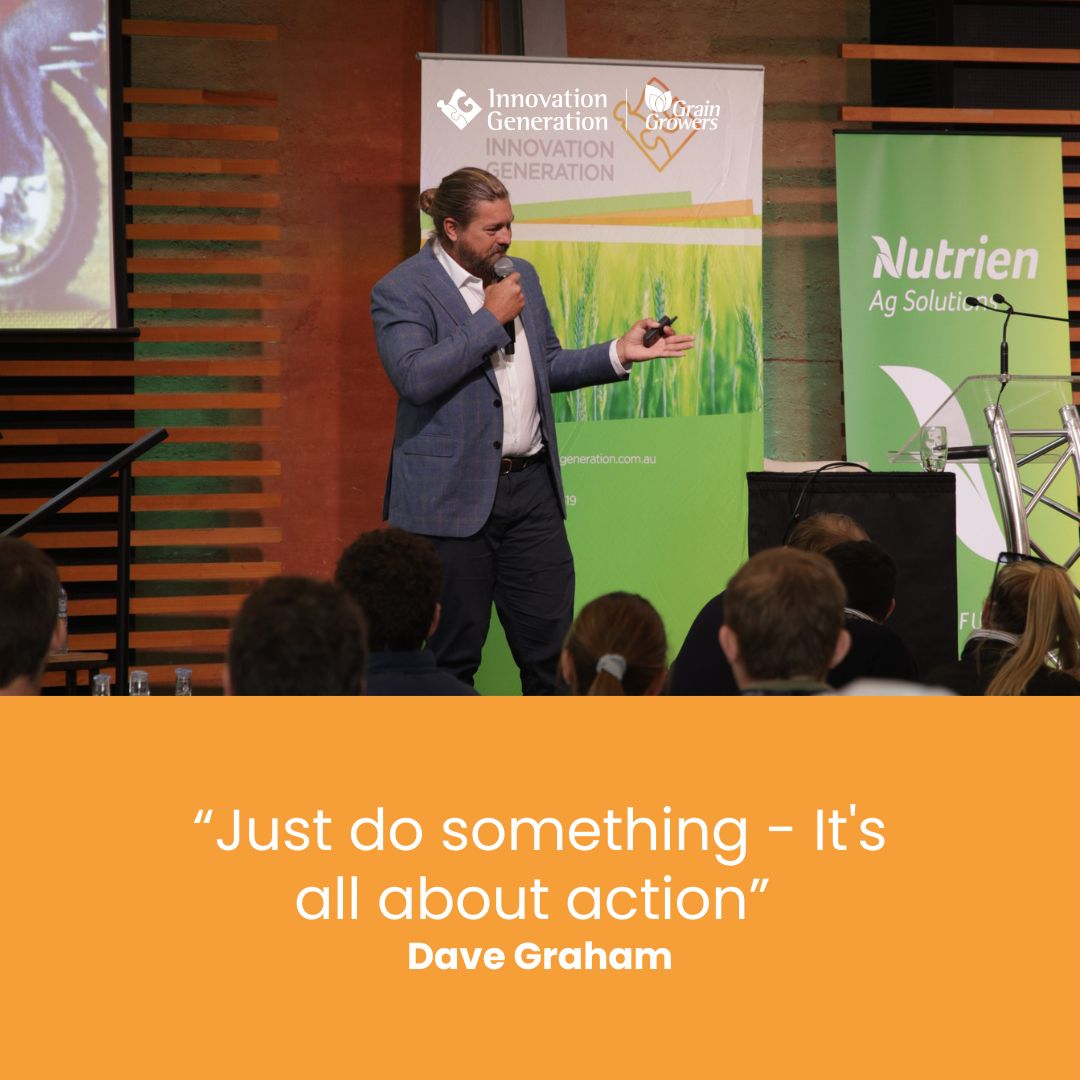 InnovGeneration's tweet photo. “Just do something - It's all about action” - Dave Graham https://t.co/S0yg4TJlB2