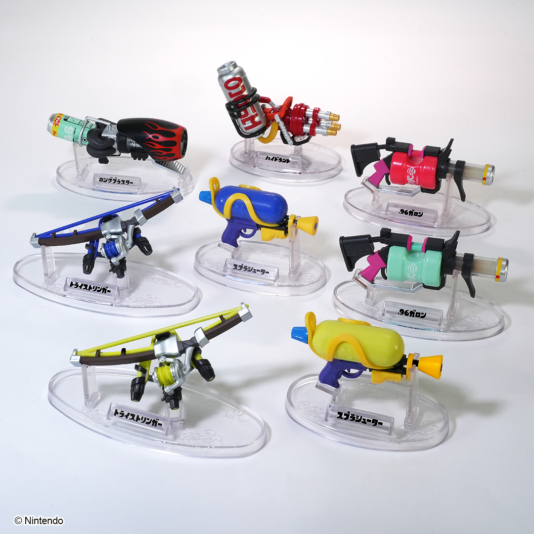 Splatoon スプラトゥーン ブキコレクション 累計出荷数100万個突破見込み スプラトゥーンの大人気食玩「ブキ