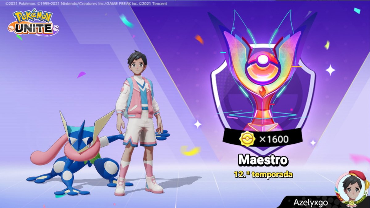 AzelyxGo's tweet photo. #PokemonUNITE #NintendoSwitch https://t.co/IWDWxttsE8