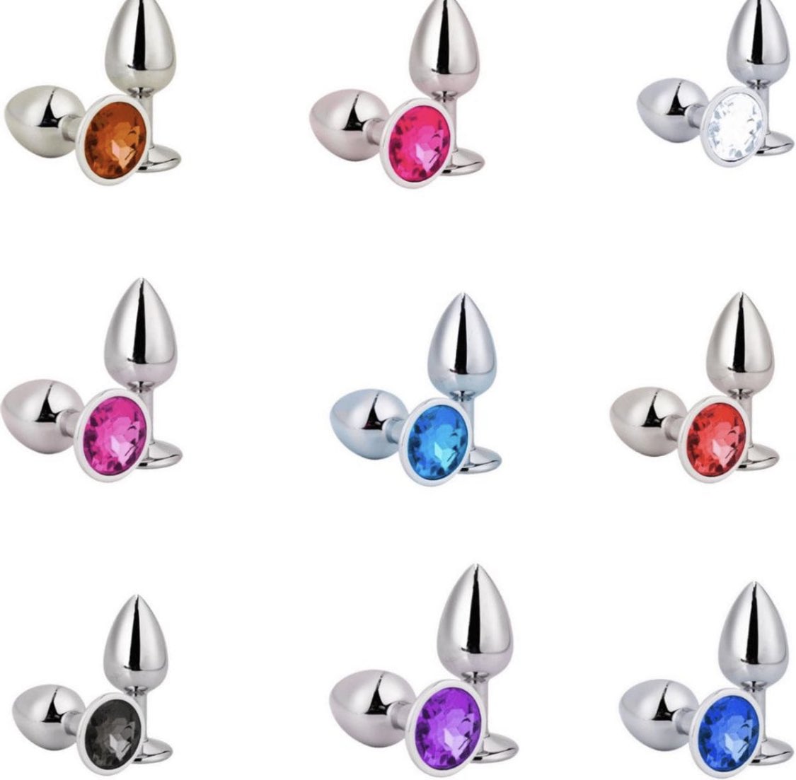 Plug anal Tamanho M em aço com pedra 💎
Apenas $ 40,00