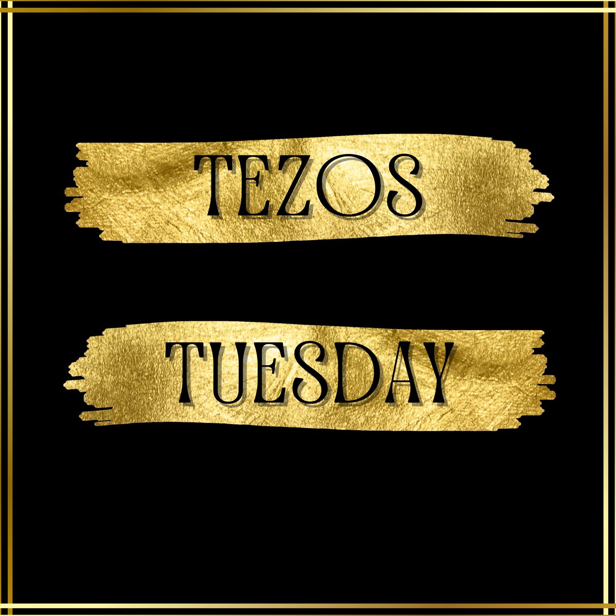 #shill your BEST Tezos editions👇 Like ❤️ Retweet ❤️ Follow ❤️ #TEZOSTUESDAY