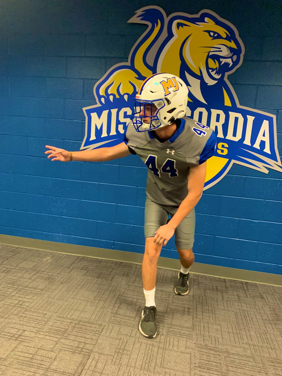 SBowman44's tweet photo. Thanks to @MisericordiaHFC and @MUCougarsFB for having me on campus for a visit today. @K_Price73 @Coach_Cottle @MisericordiaU https://t.co/sp0UrNPagt