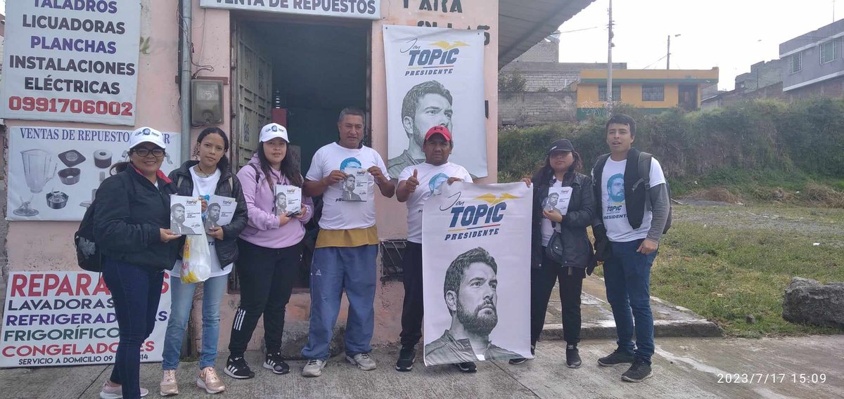 JenifferLara23's tweet photo. Otro día mas gestionando el cambio ✌️✌️✌️#EcuadorSinMiedo #JanTopicPresidente https://t.co/DvhJsRy7R5