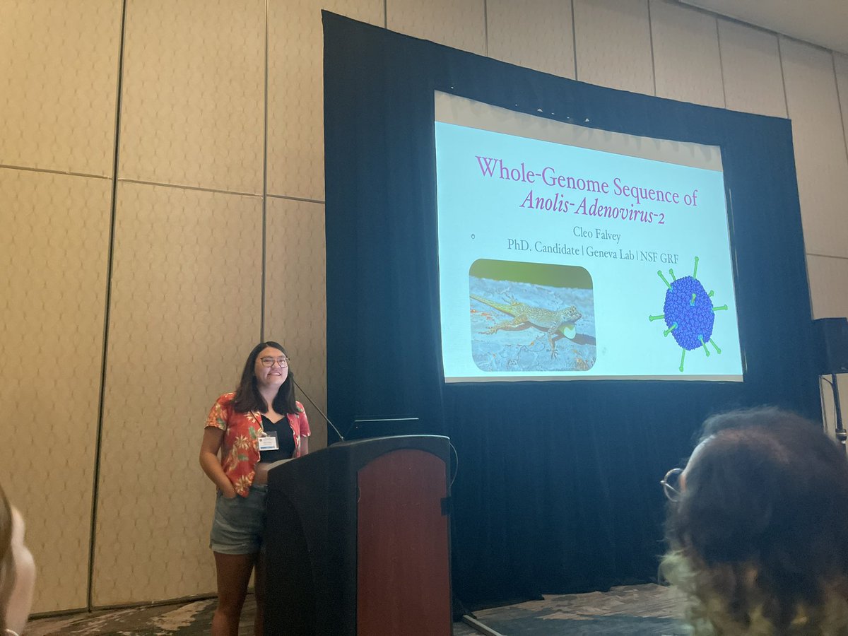 GenevaLab (@lizardroom) on Twitter photo We’re super proud of <a href="/genomc_pwrhouse/">L. Caden Comșa</a>, <a href="/avanerelli/">Alyssa Vanerelli</a>, and @chfalvey who gave great talks at the 2023 Joint Meeting of Ichthyologists and Herpetologists. We’re super proud of <a href="/genomc_pwrhouse/">L. Caden Comșa</a>, <a href="/avanerelli/">Alyssa Vanerelli</a>, and @chfalvey who gave great talks at the 2023 Joint Meeting of Ichthyologists and Herpetologists.