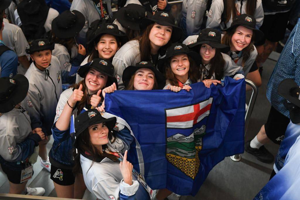 jasonbrogers's tweet photo. Stoked for our #Alberta U16 Women’s Basketball team at the @NAIG2023 tournament! They took down Ontario today &amp; will face Quebec next!

@rundlecollege student Charlie A. is an instrumental member of the team! #gocobrasgo #wearerundle 

@YourAlberta @AISCA_AB @CAIS_Schools https://t.co/19eOF7BTSw