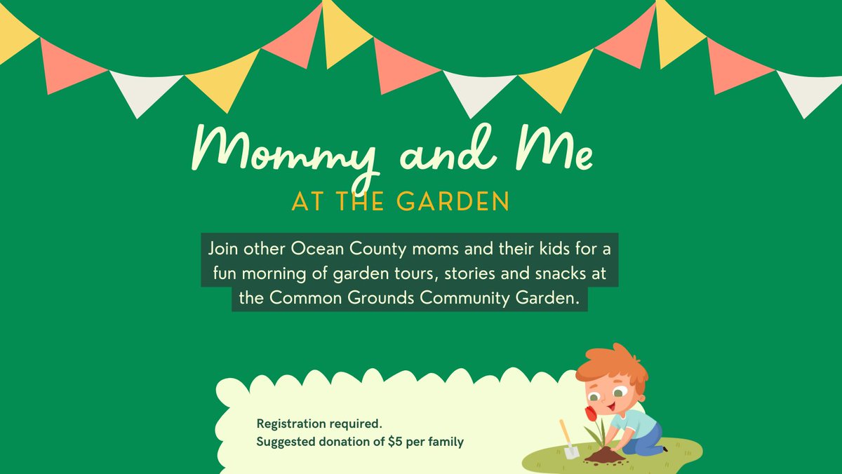 one_county's tweet photo. This week we're hosting our very first Mommy and Me at our Common Grounds Community Garden. Looking forward to sharing our garden with local moms and their kids! https://t.co/yCfjRtyHTF