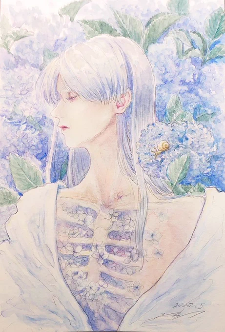 しっとり涼しそうな過去絵たち