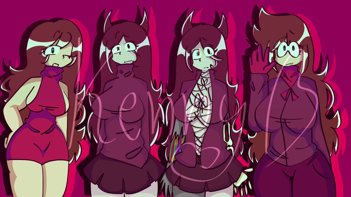 This is an old character of mine, named Juliet. I haven't drawn