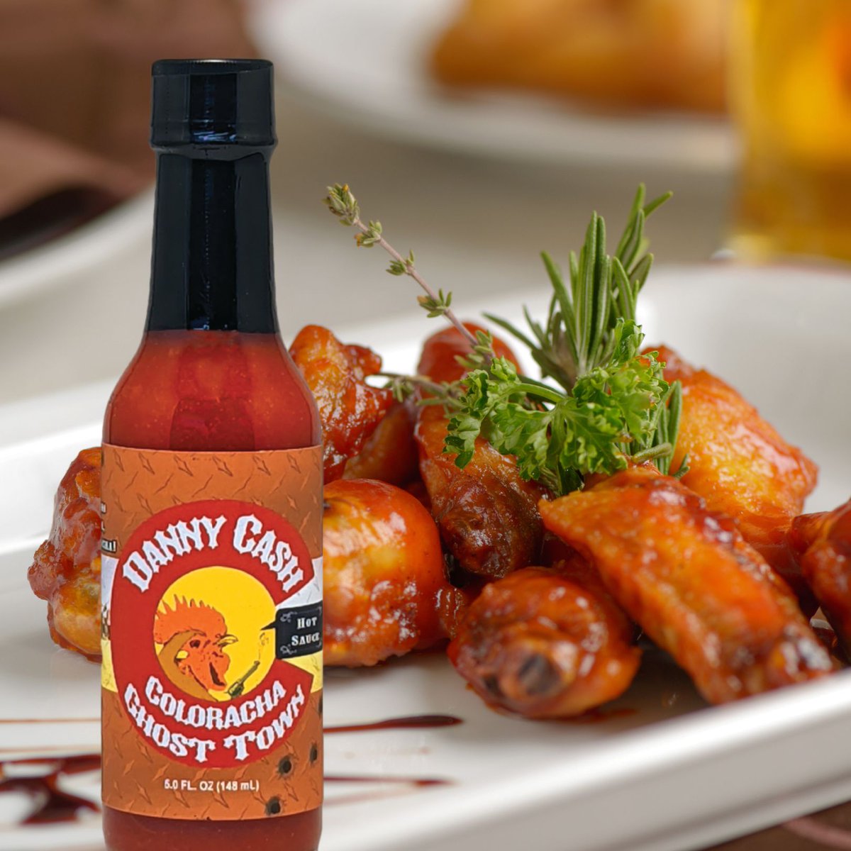 DannyCash51's tweet photo. Experience the flavor adventure that is the Coloracha Ghost Town: classic sriracha flavors with a serious kick from Ghost Chiles that will leave your taste buds tingling for more! #hotsauce #dannycash Get it now: https://t.co/dYVmYdniI7 https://t.co/7lCqkKJql1