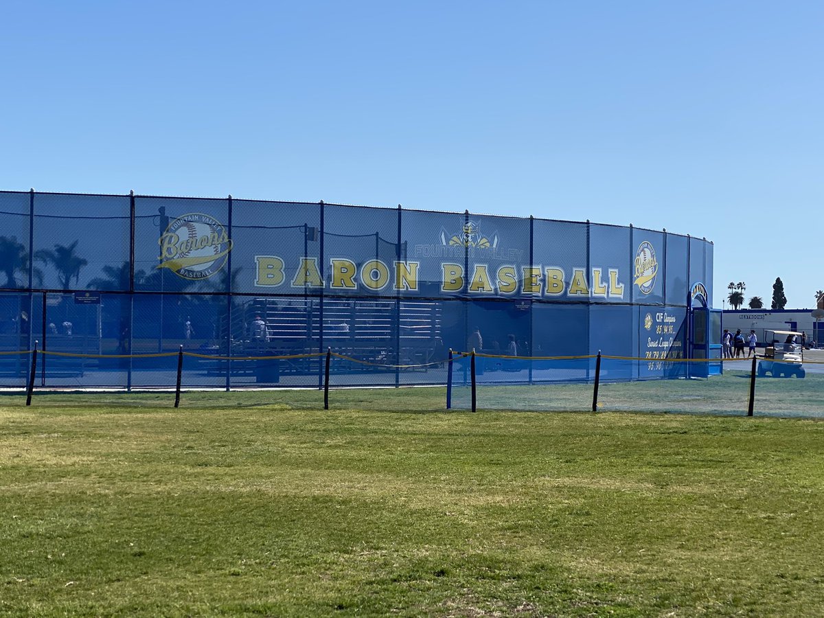 HS Baseball Fields Of America! on Twitter "Fountain Valley High School