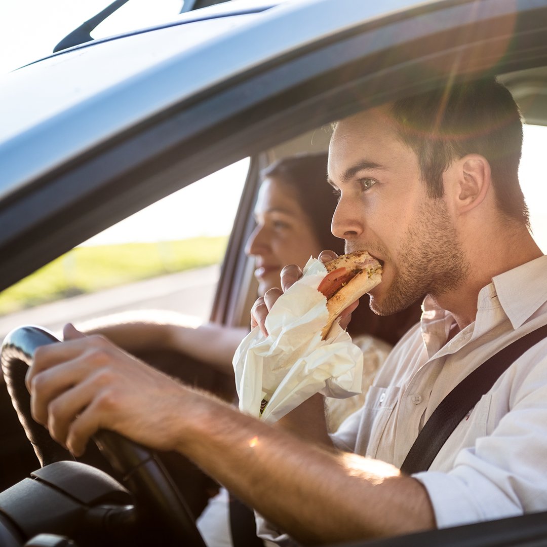 jillmongeon's tweet photo. Whether you’re changing the radio station or eating fries from the drive-thru, be vigilant about keeping your eyes on the road. Accidents from distracted driving can happen in the blink of an eye. https://t.co/Re1PdU3CBN