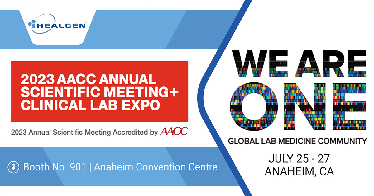 We cordially invite you to see the most innovative diagnostic solutions from Healgen Scientific. AACC 2023 (Anaheim, July 25-27, Booth #901).Looking forward to meeting our clients and friends in a week. Visit us at healgen.com
#aacc2023 #clinicalresearch #ivd