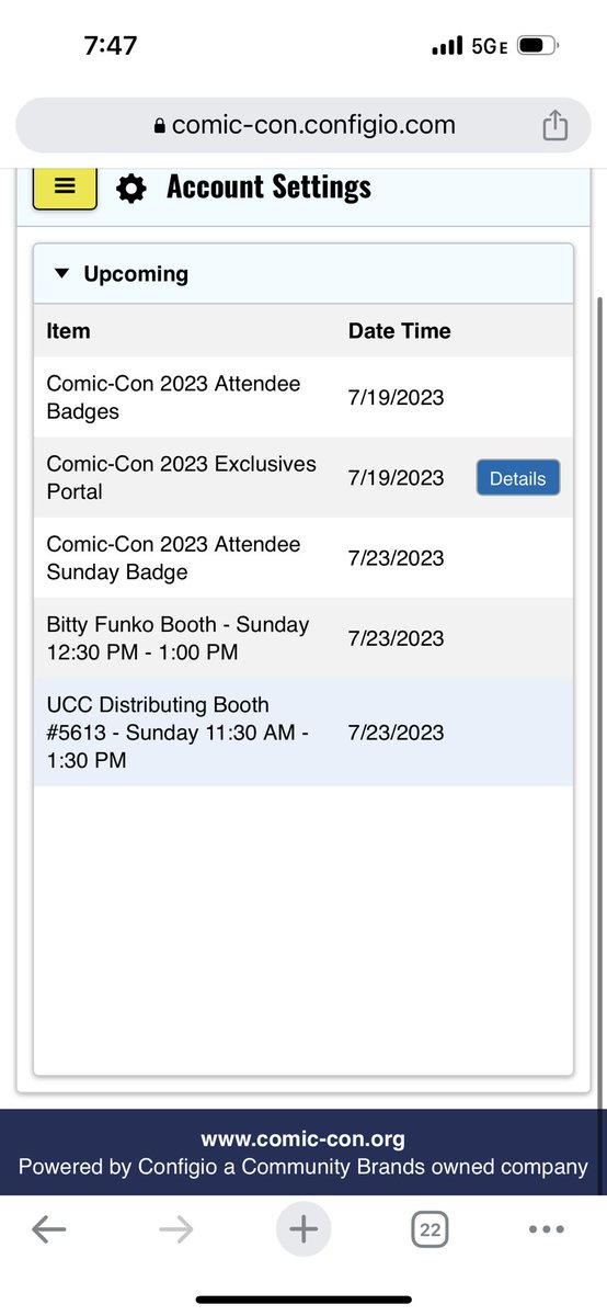 NWpophuntress's tweet photo. First time SDCC attendee and I managed to get two booths with my single Sunday badge! Thank goodness ๐
#sdcc2023 #bittypop #funko #uccdistributing https://t.co/HNm5sHeKRX