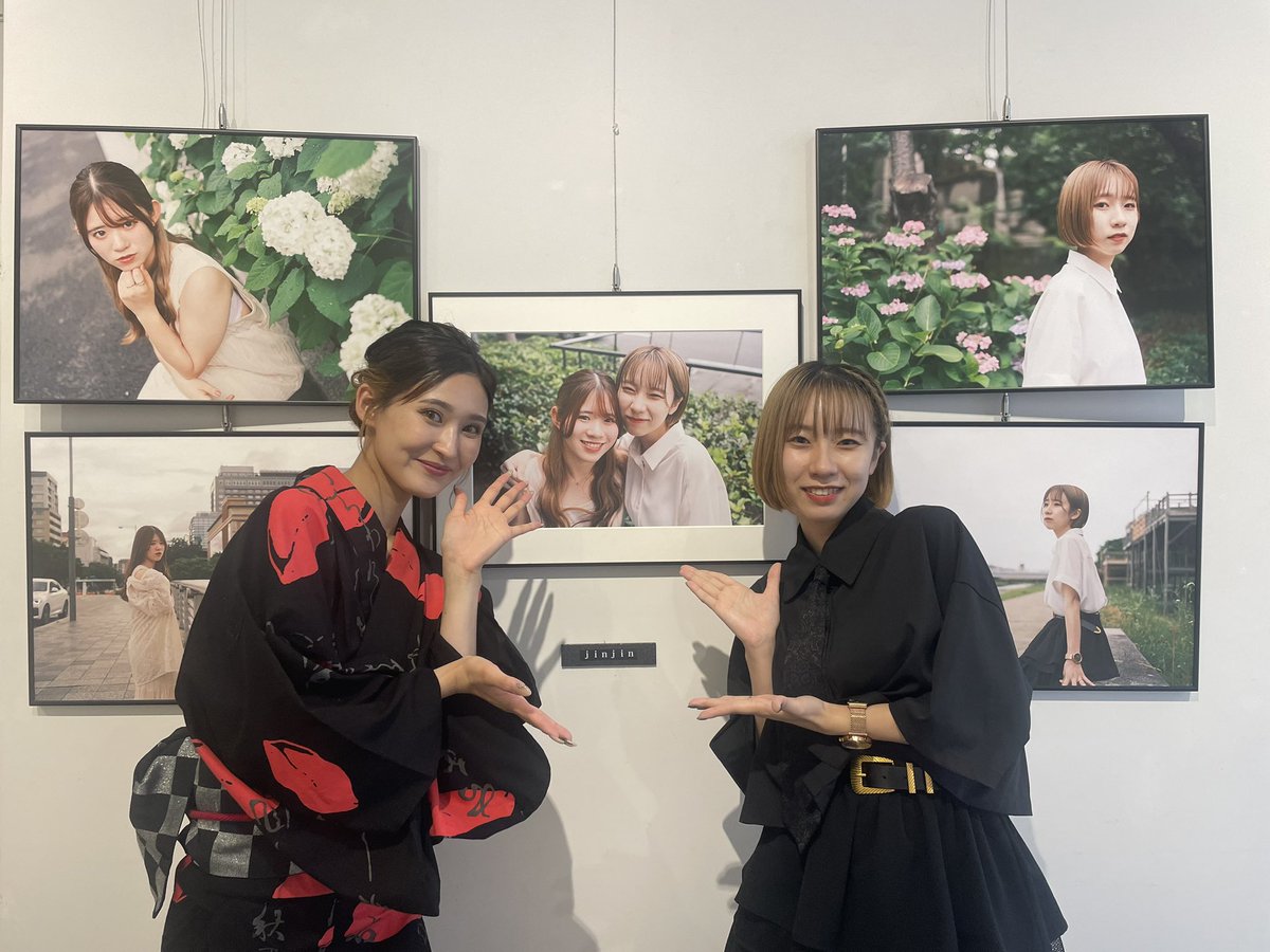 yuka888eight's tweet photo. ビーフラット写真展見にきてくださった方々、関係者の皆様お疲れ様でした✨
今年も展示していただけて嬉しいです☺️ https://t.co/4WEBTVKtOL