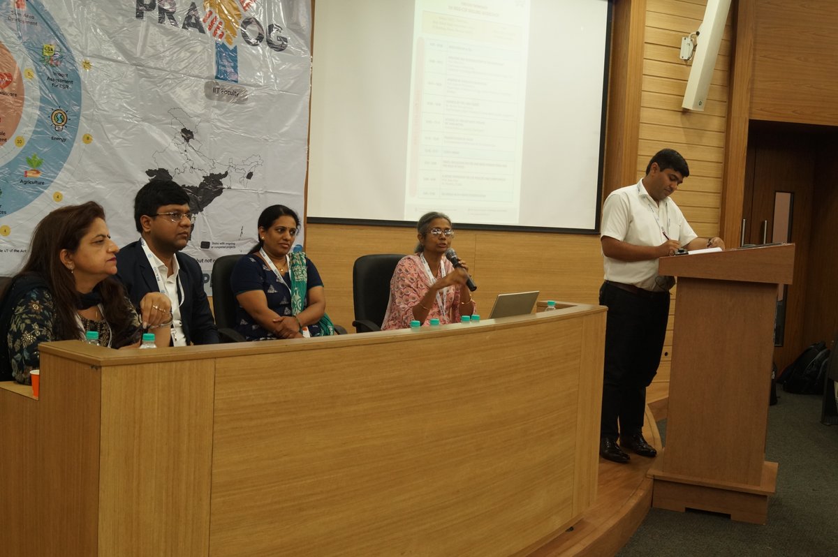 prayogiitb's tweet photo. Enlightening Panel Discussion at the 1st CSR-NGO Workshop organized by PRAYOG! 🌟✨

The event brought together passionate individuals dedicated to creating positive change in society! 🙌🤝

#CSRNGO #PanelDiscussion #Sustainability #Collaboration #SocialGood #Inspiration https://t.co/XRqgUoQr4Y
