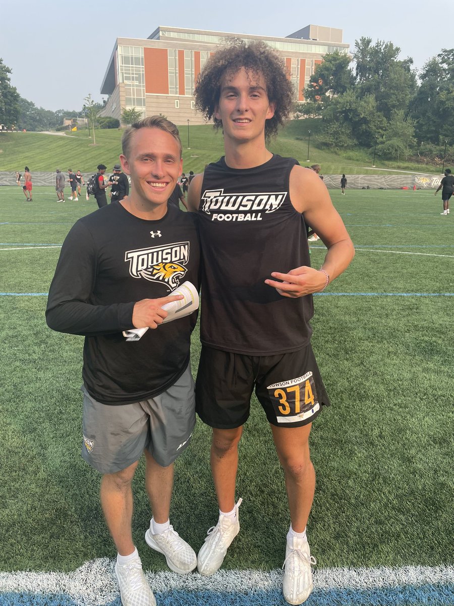 Had an amazing time at camp today in towson. Learned a lot of ways to improve my game. @CoachKButts <a href="/CoachDJSteward/">DJ Steward</a>