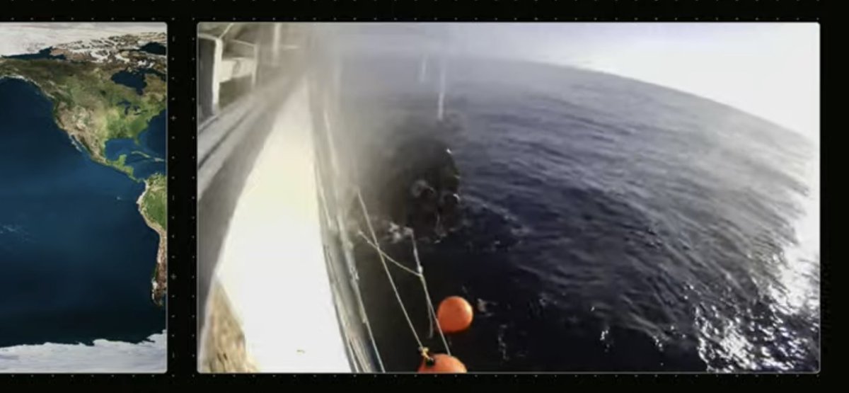 CosmicChicago's tweet image. Looks like the recovery ship has successfully recovered the Electron booster. #BabyComeBack