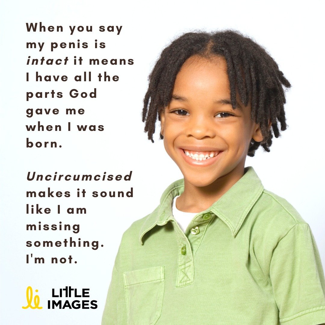 BloodstainedMen's tweet photo. If your son is intact, he's not missing anything.
Having a foreskin is the biological norm.
Use language that helps people see how normal this is.
#intactgeneration #intactgenerationgrowsup #littleimages https://t.co/XONpkUmLcL