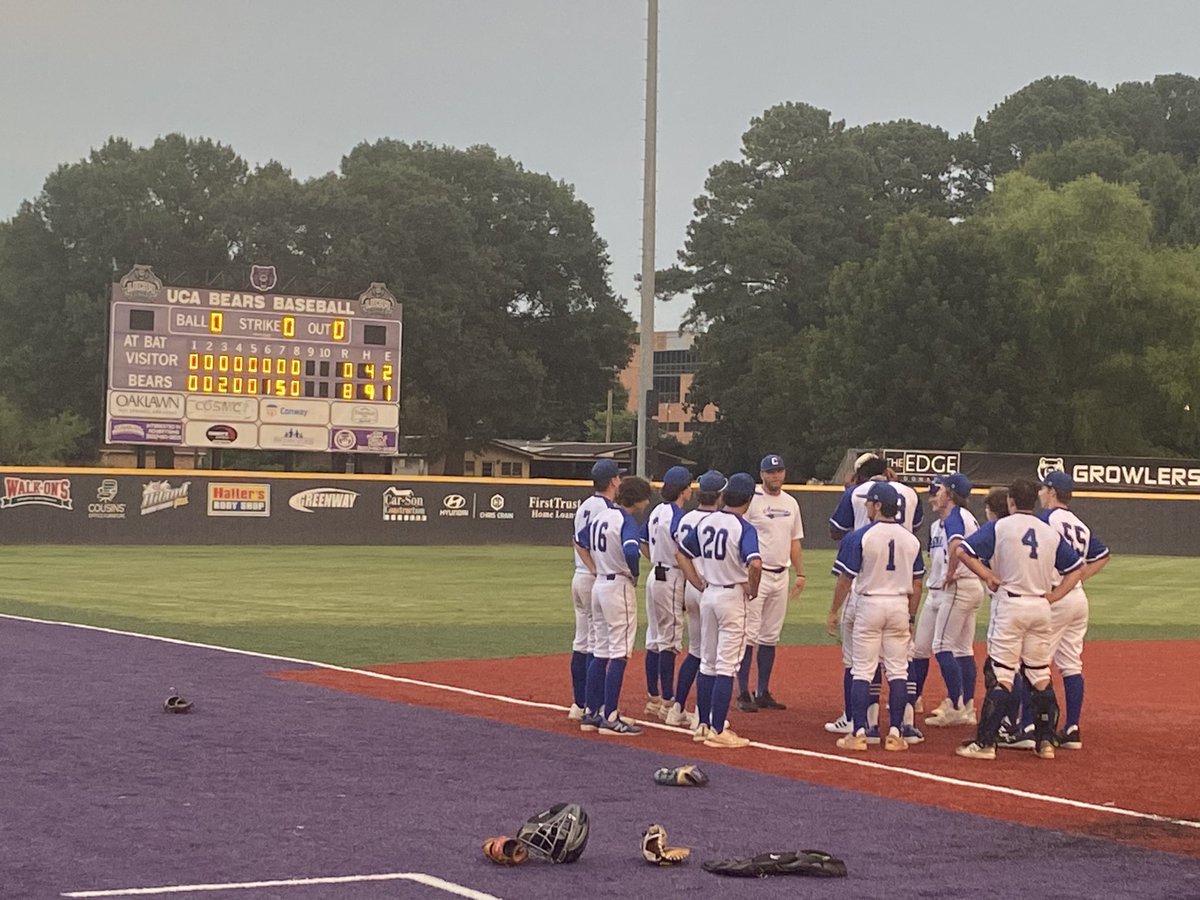 Conway 19U (11-5) picks up the 8-0 win over Clinton in the final tuneup before the state tournament. <a href="/AndrewJames2024/">Andrew James</a> tossed 6 scoreless allowing just 3 hits with 3 Ks to earn the win win. <a href="/TuckerSatt/">Tucker Satterfield</a> had 3 hits and 3 RBI to lead the offense.
<a href="/KBoBaseballGuru/">Kevin Bohannon</a>
<a href="/PBR_Arkansas/">Brian Walker</a>