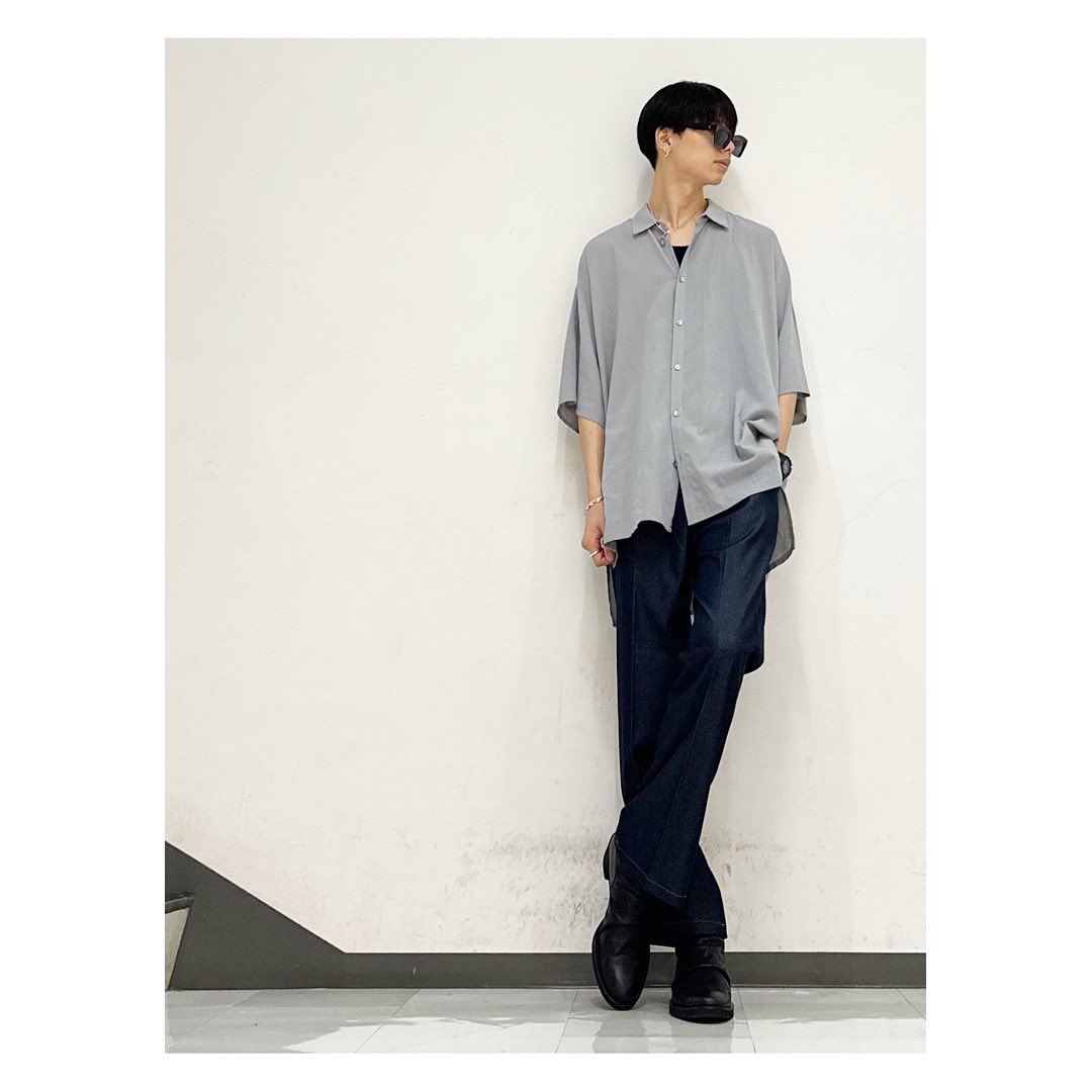 BAFNxN's tweet photo. 〜NEWTRAL TOKYO/NO ID.〜

2023 S/S collection✨
【リネンタッチドルマンスリーブBIG-SH】
color：GRAY/size：ONE

#noid #newtral #newtral_tokyo #painting #fashion #ootd #kawaii #emo #staff #ss #todayscode #summer #summerfashion https://t.co/obBU88p3qS
