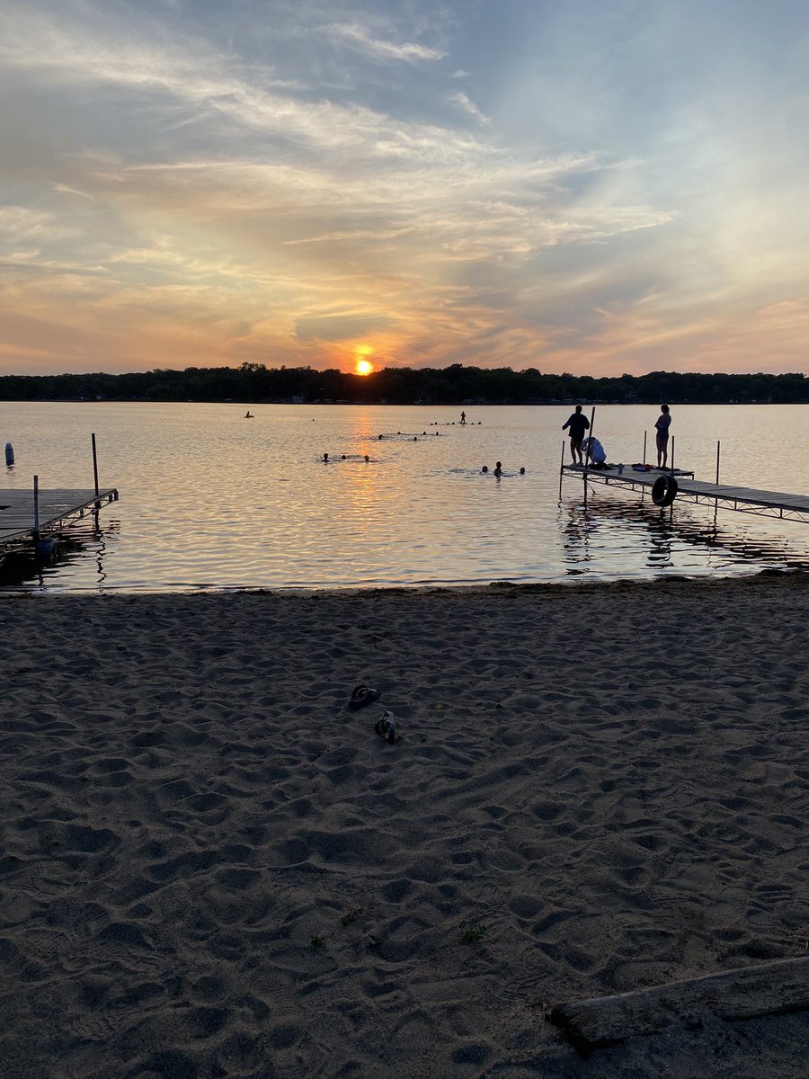 Swimming after Day 1. #edinaxc #lakesylvia