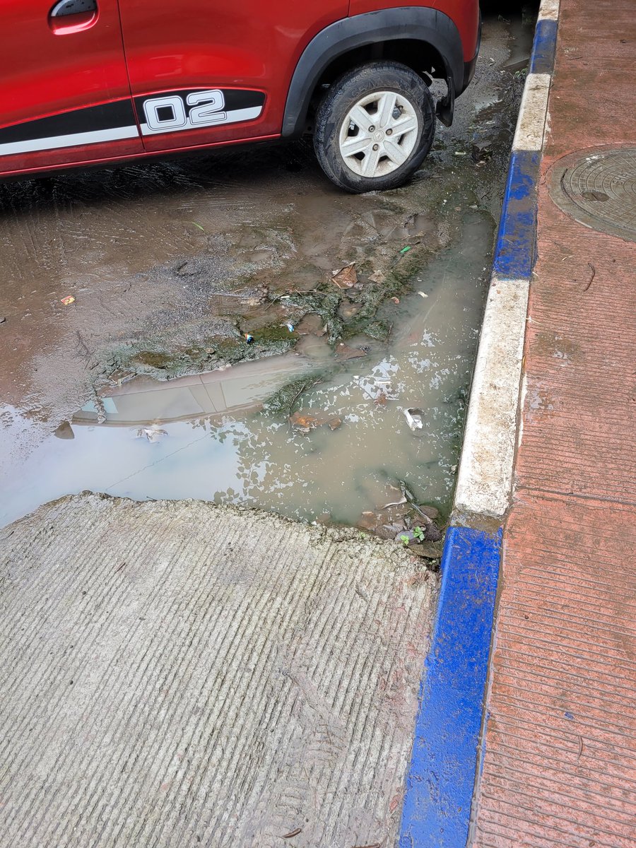 sagi_occ's tweet image. Stagnant water, muck accumulation on which algae has grown, due to a @SmartPune development, the ramp to merge Road &amp;amp; @CyclePlanPune without storm water drain has caused it @PMCPune @PMCMCO Location: Entire Sus Road.

Request sweeping of the road #Dengu on the rise #Jaago