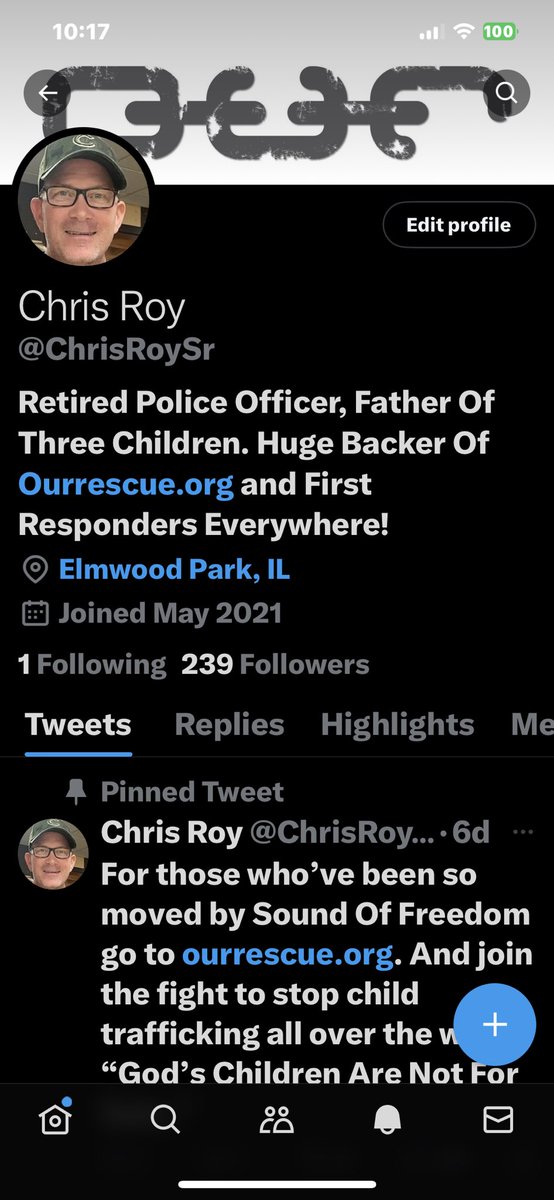 Twitter is messing with me yet again! I’m not just following 1 person!