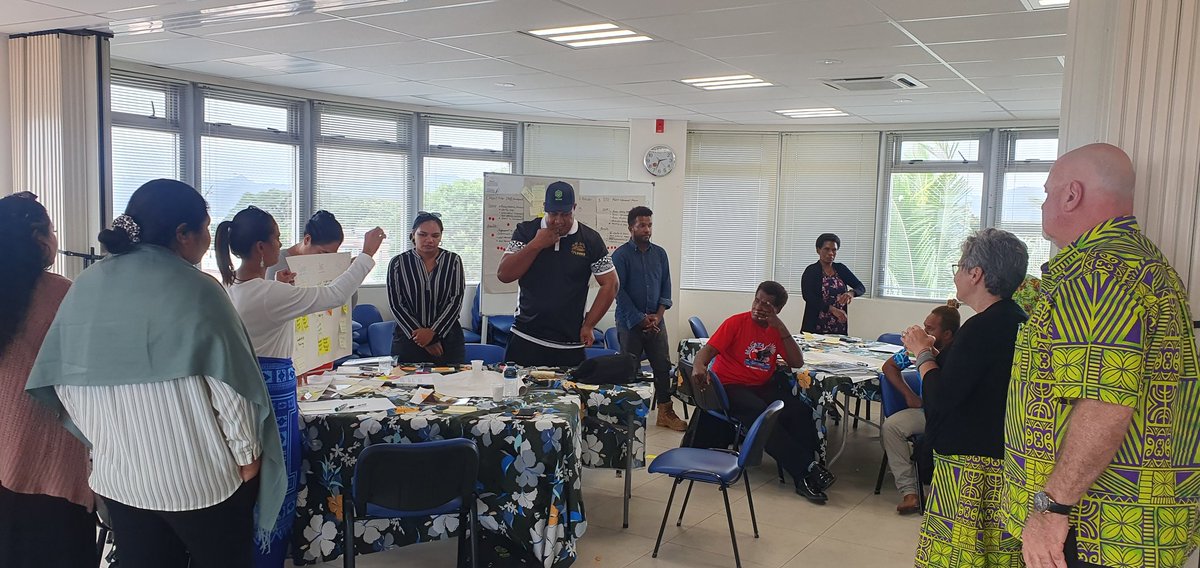 AradhanaDeesh's tweet photo. The team from University of New England conduct workshop for fellows of John Dillon Pacific Cohort. Today's coverage on Gender and glad be invited.
#ACIAR https://t.co/q6CITuiWJd