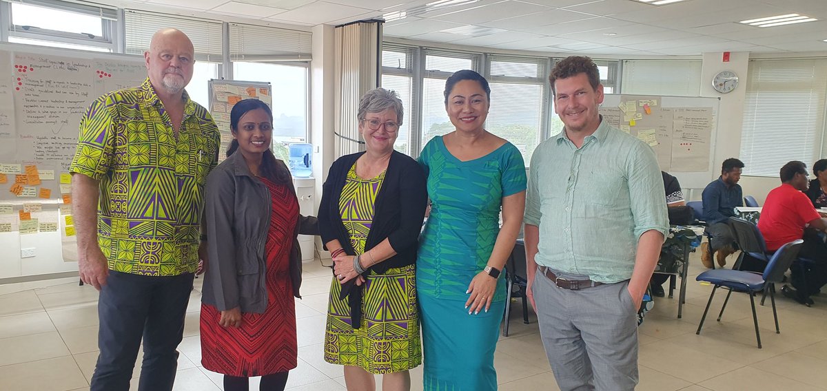 AradhanaDeesh's tweet photo. The team from University of New England conduct workshop for fellows of John Dillon Pacific Cohort. Today's coverage on Gender and glad be invited.
#ACIAR https://t.co/q6CITuiWJd