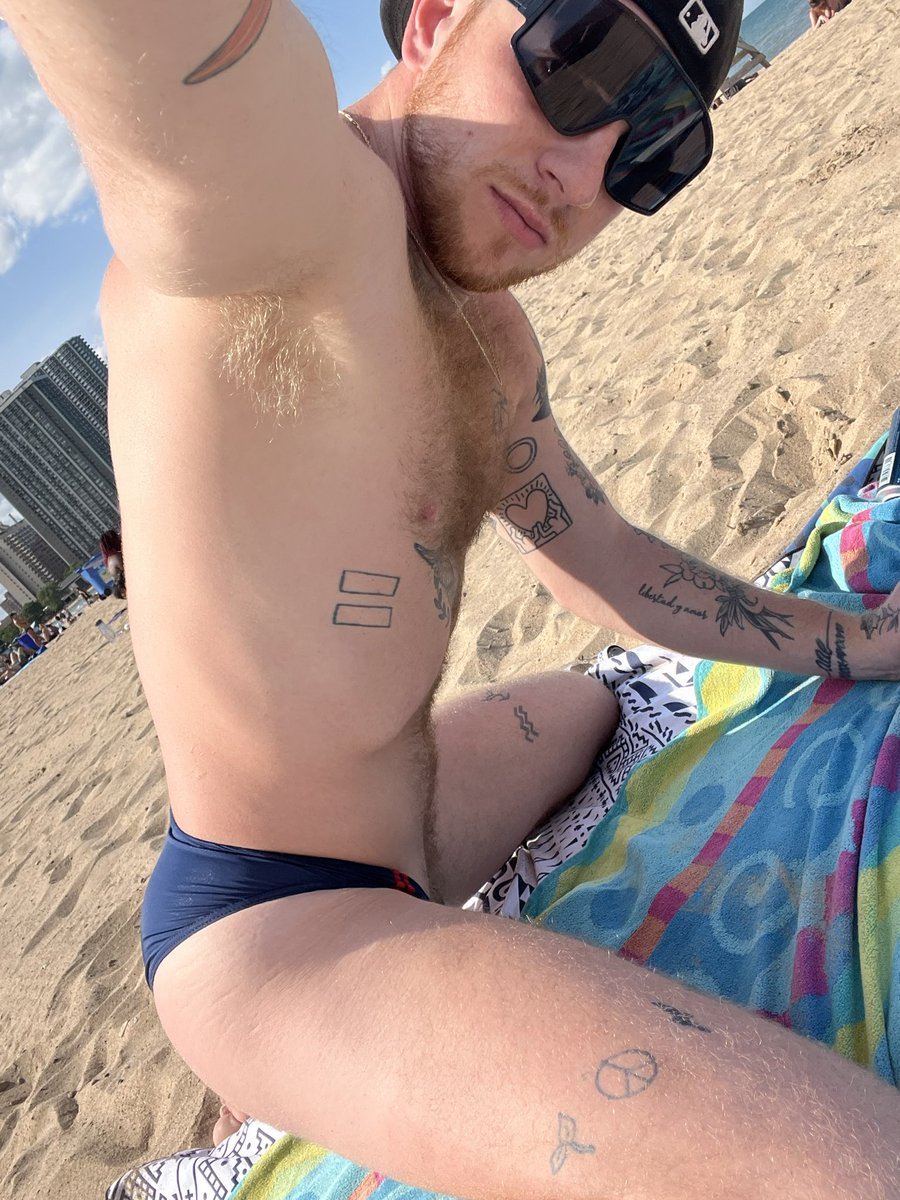 Nude beach a go go ah?