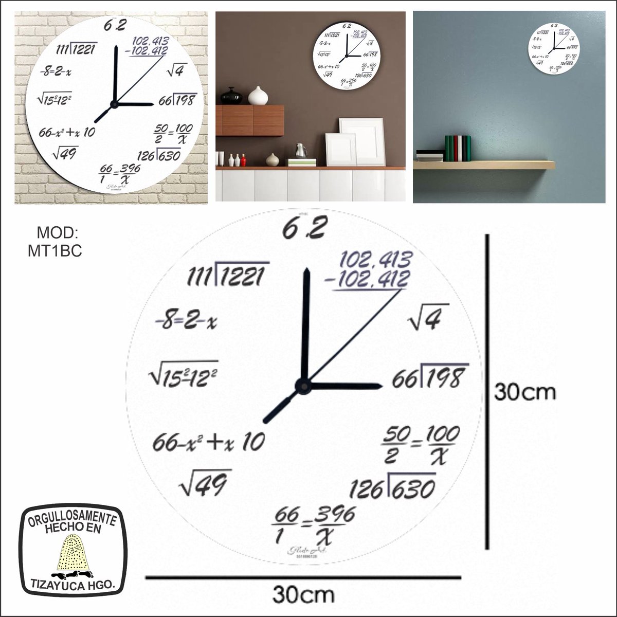 victorh_gr's tweet photo. Reloj problemas matematicos regalo para amigos y familiares. https://t.co/AHwiKjyjzl