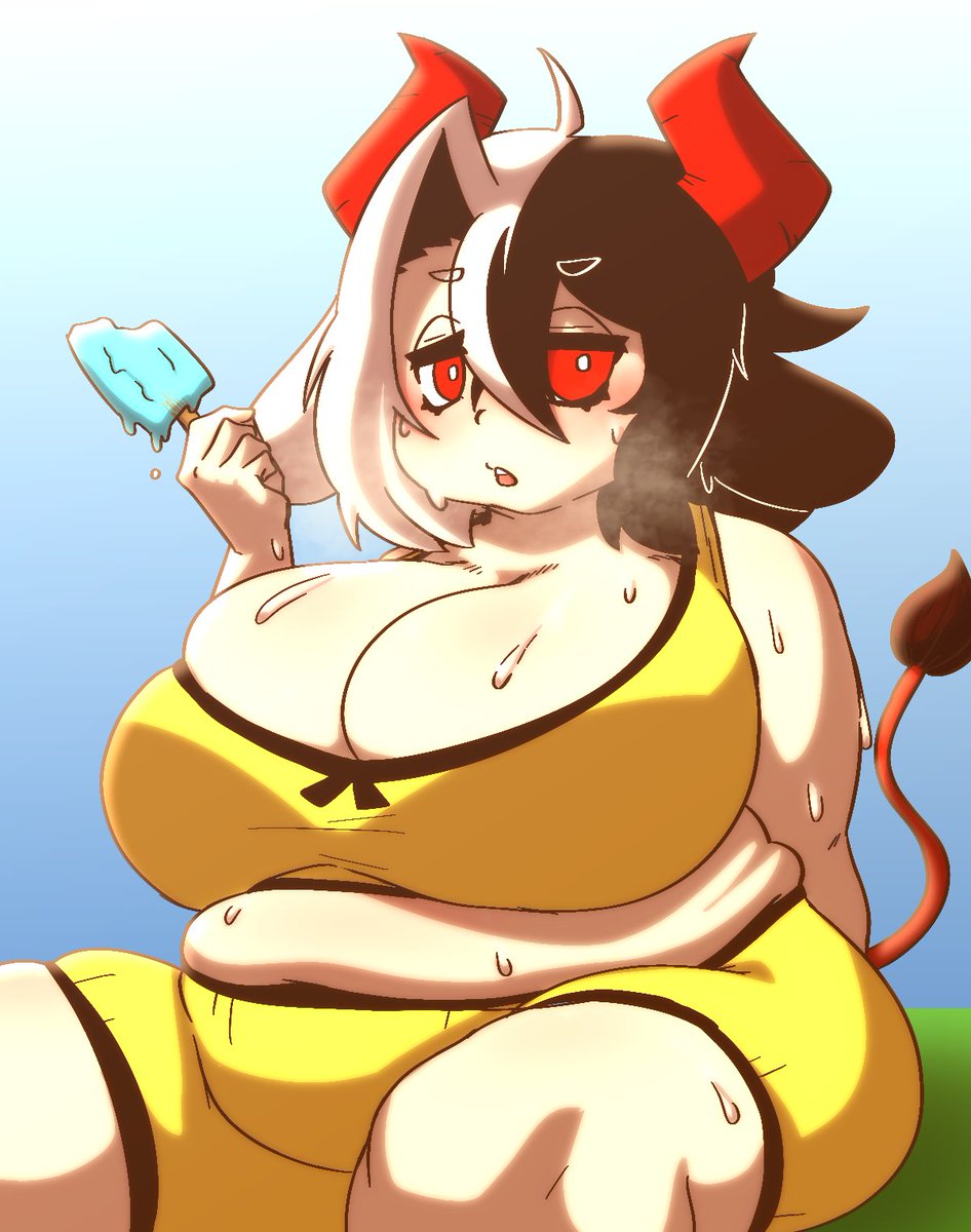 ShikiSketches's tweet photo. It has been like so hot where I am
Genuinely melting
so anyway here's an Urumi going through the same xD https://t.co/U0b0M3BTjO