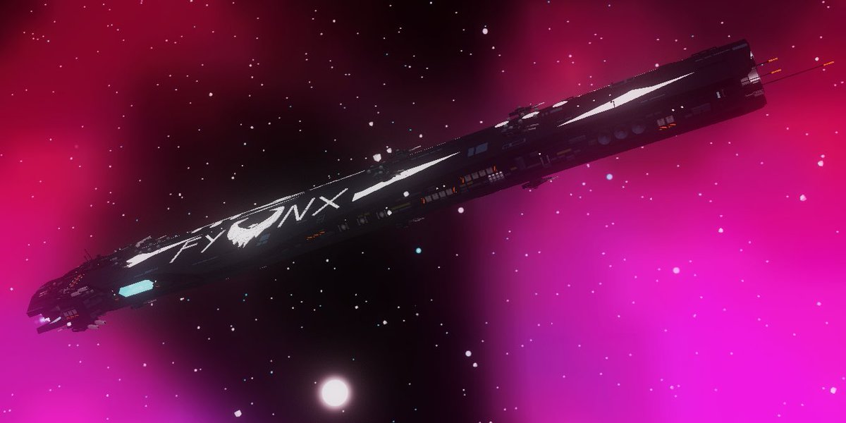 ManArkania's tweet photo. My rendition of the Phoenix-class Superbattleship (originally built and designed by @HarpyZingier) that will be used in a short film I’m currently making.
#scifi #scifiart #starships #space #blocksworld https://t.co/QzkmWFXRD3