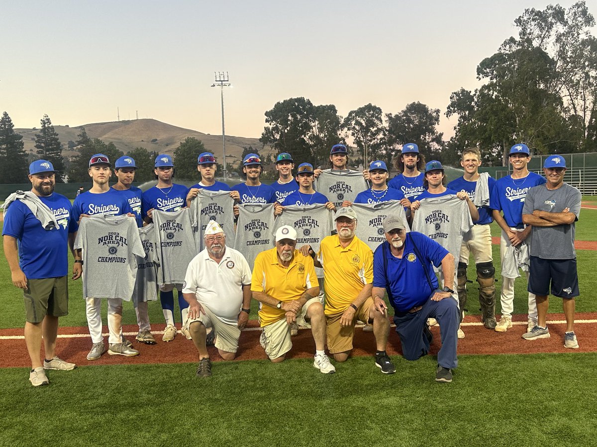 Your Area 1 Champions, the Yuba-Sutter Stripers Post 705