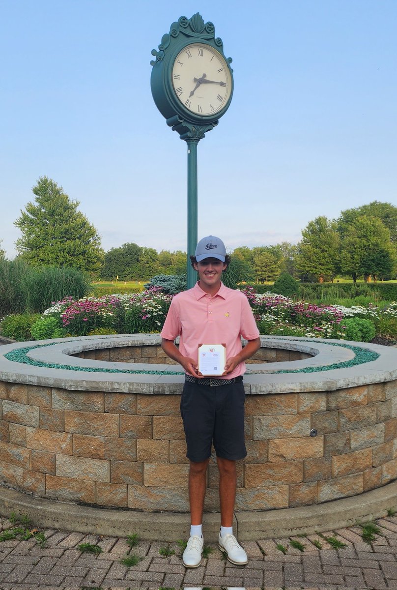 npstarnes's tweet photo. Congrats kid! Great playing again this year! Can't wait to watch you play in the @USGA Amateur at Cherry Hills! https://t.co/xzkFj92zr2