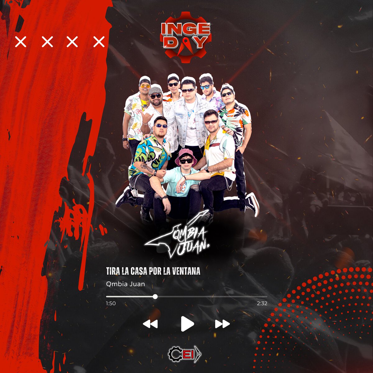 Este sábado TIRAMOS LA CASA POR LA VENTANA con QMBIA JUAN🎤🥳

No te podes perder esta mega farra, para  cantar los mejores clásicos del grupo y pasarla de lo mejor todos juntos🔥🍻

22 de julio, no te olvides 😉