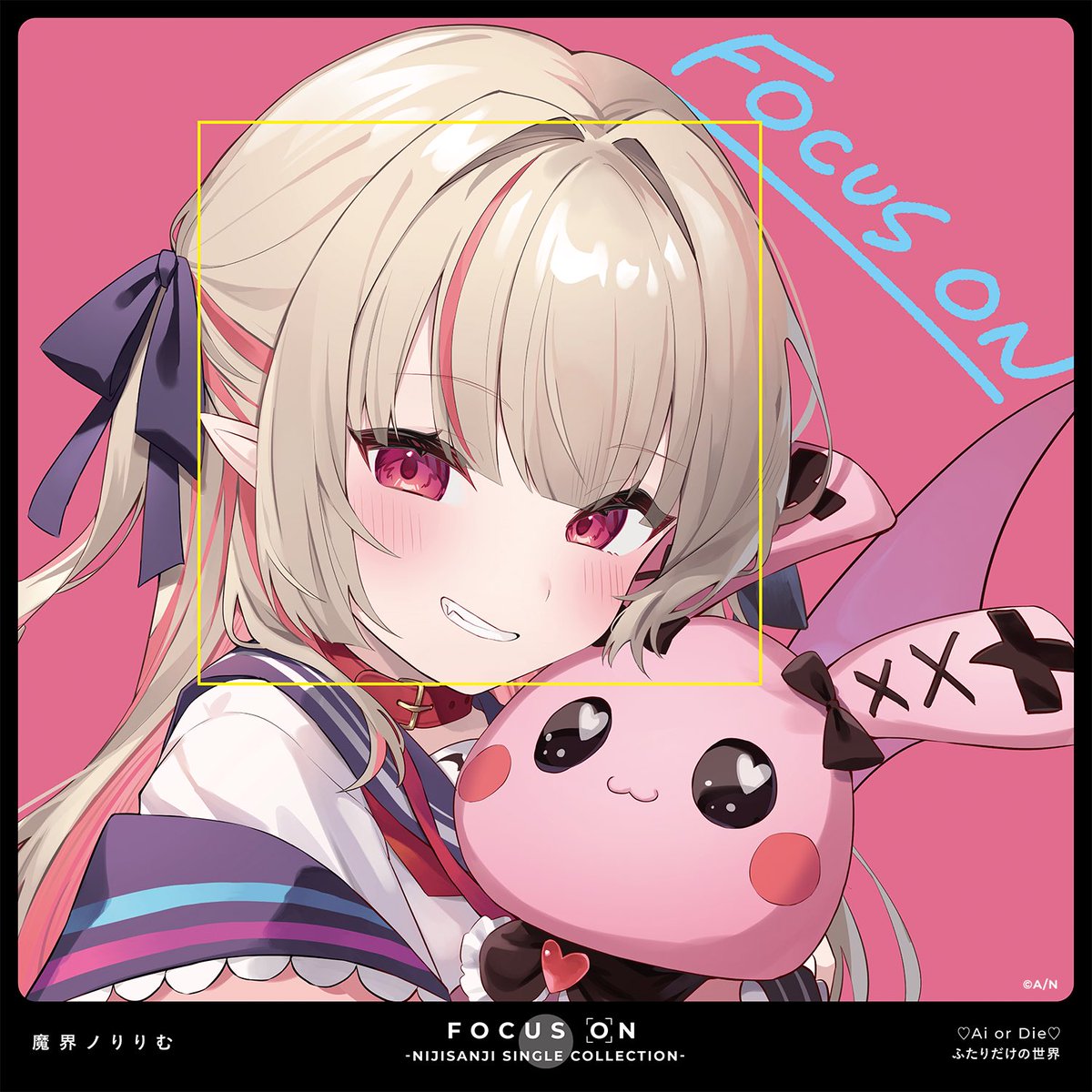 レディース 魔界ノりりむ×Heather ナカワタスタンドブルゾン にじさんじ