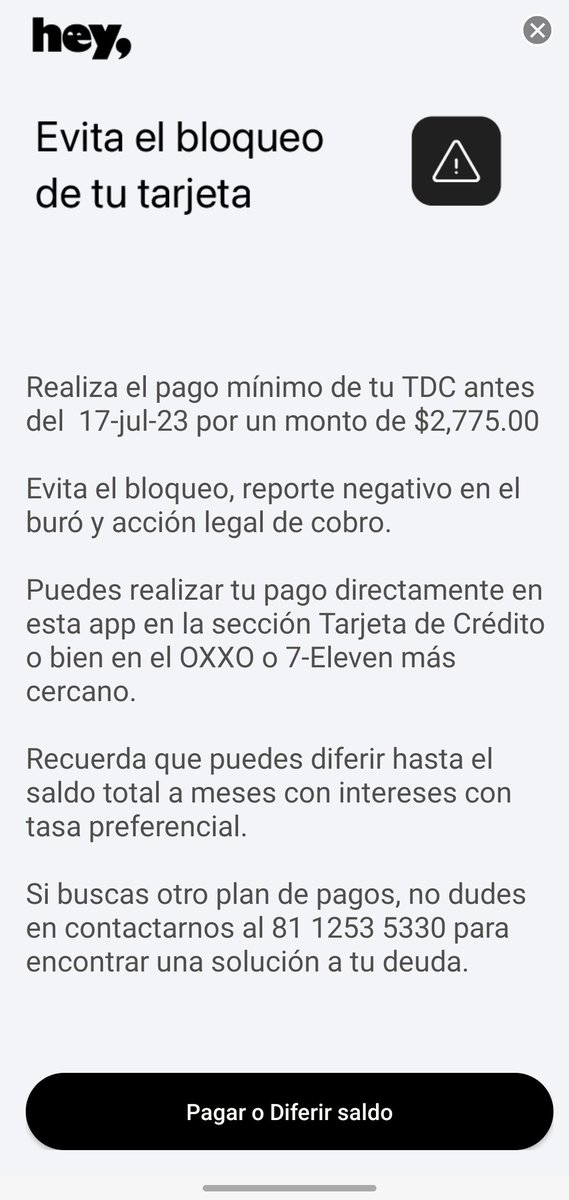 Cmontiel33's tweet photo. @mriveroz por qué llegan mensajes amenazadores de cobro a pesar de ser totalero, ya incluso me hicieron llamadas de cobranza qué ni tenían sentido porque PAGUÉ 15 DÍAS ANTES de mi fecha límite de pago, no conformes me decrementan 97% la línea que tenía sin explicación o solución https://t.co/jEz39HIdvy