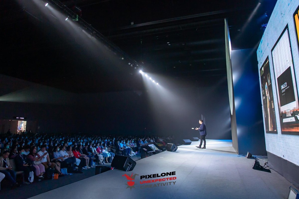 PixelOneEvent's tweet photo. #PixelOneCreateUnexpectedEvent
ปิดฉากปีแรกของ Mission To The Moon Forum 2023 
พร้อมความสำเร็จ ด้วยผู้เข้าร่วมงานกว่า 1,500 คนโดยปีนี้มาในธีม Work-Life Improvement พัฒนาทักษะชีวิตและการทำงานในวันนี้ให้ดีกว่าเดิม กับ 9 Sessions, 4 Workshops และมากกว่า 20 Brands ที่มาจัดแสดงบูท https://t.co/0TEwAF1ZKL