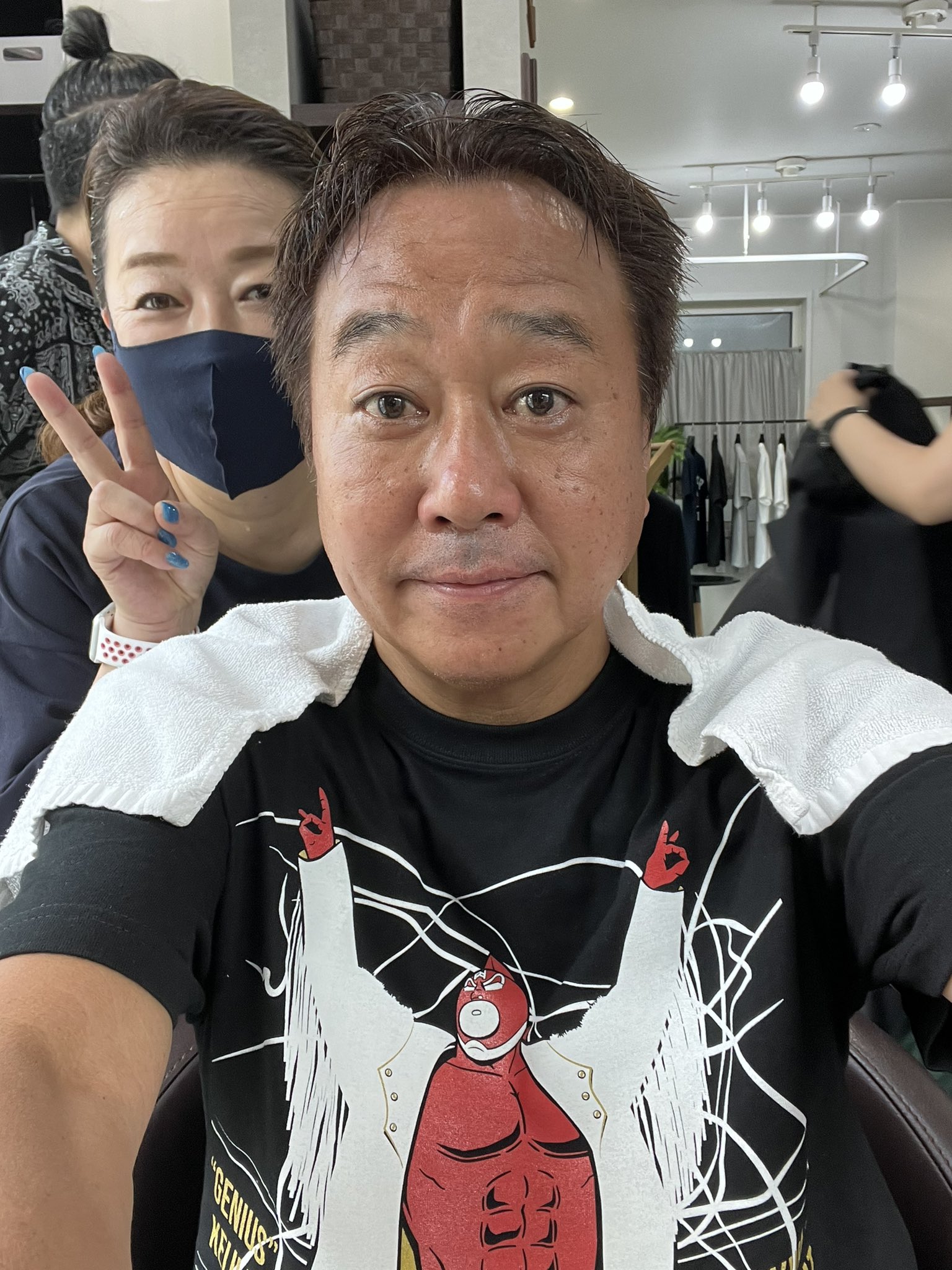 Amazon.co.jp: 武藤敬司 × キン肉マングレート コラボTシャツ