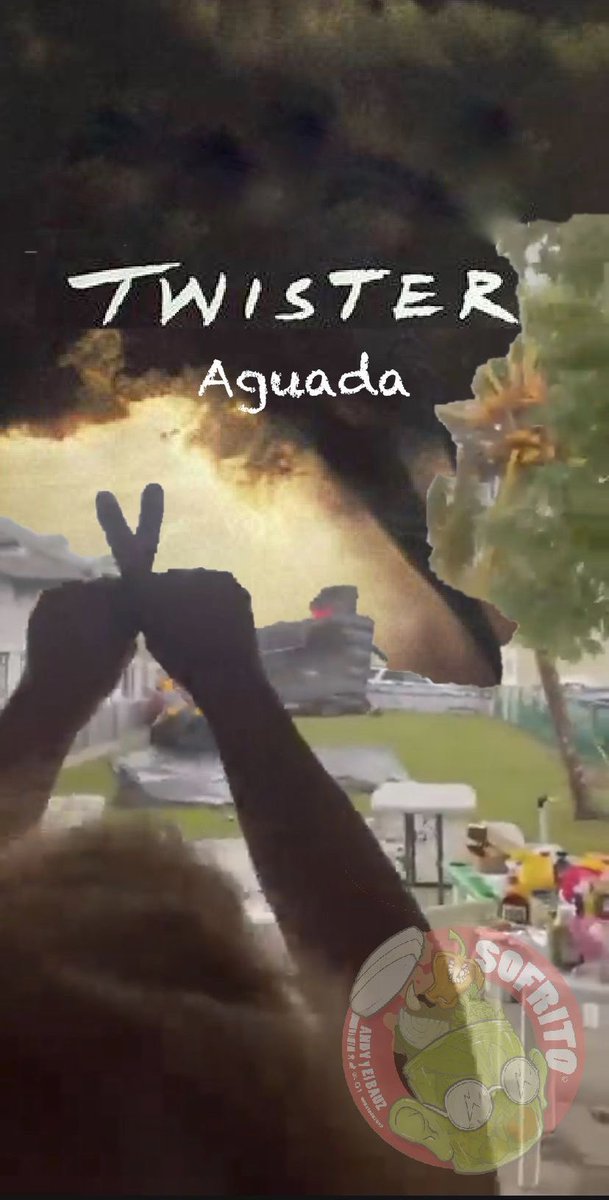 Ni Netflix se atrevió a tanto #tornadoaguada