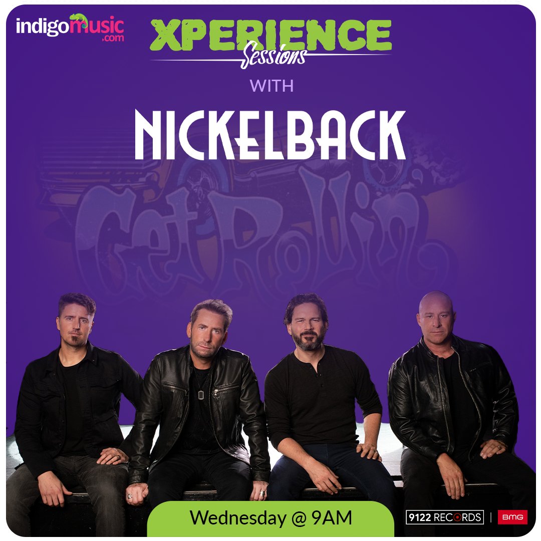 Xperience Sessions with the multi-platinum selling rock band, Nickelback🤩 Wednesday, 9 am onwards. An indigomusic.com exclusive 😎 Tune in 📻

<a href="/Nickelback/">Nickelback</a>
<a href="/NickelbackVerse/">NickelbackVerse</a> 

#nickelback #interview #rock #music #entertainment #chadkroeger #ryanpeake #mikekroeger