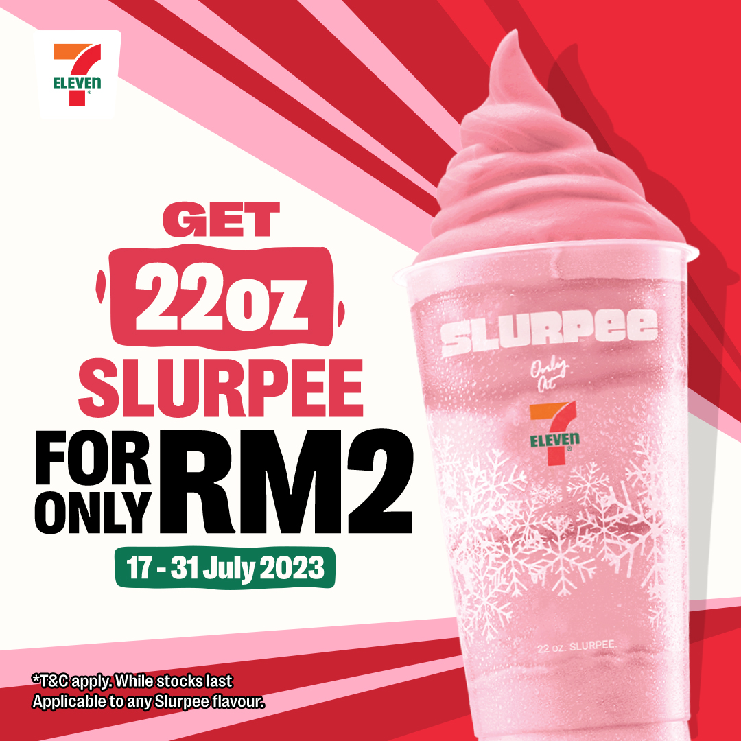 7-Eleven Slurpee RM2 for 22Oz