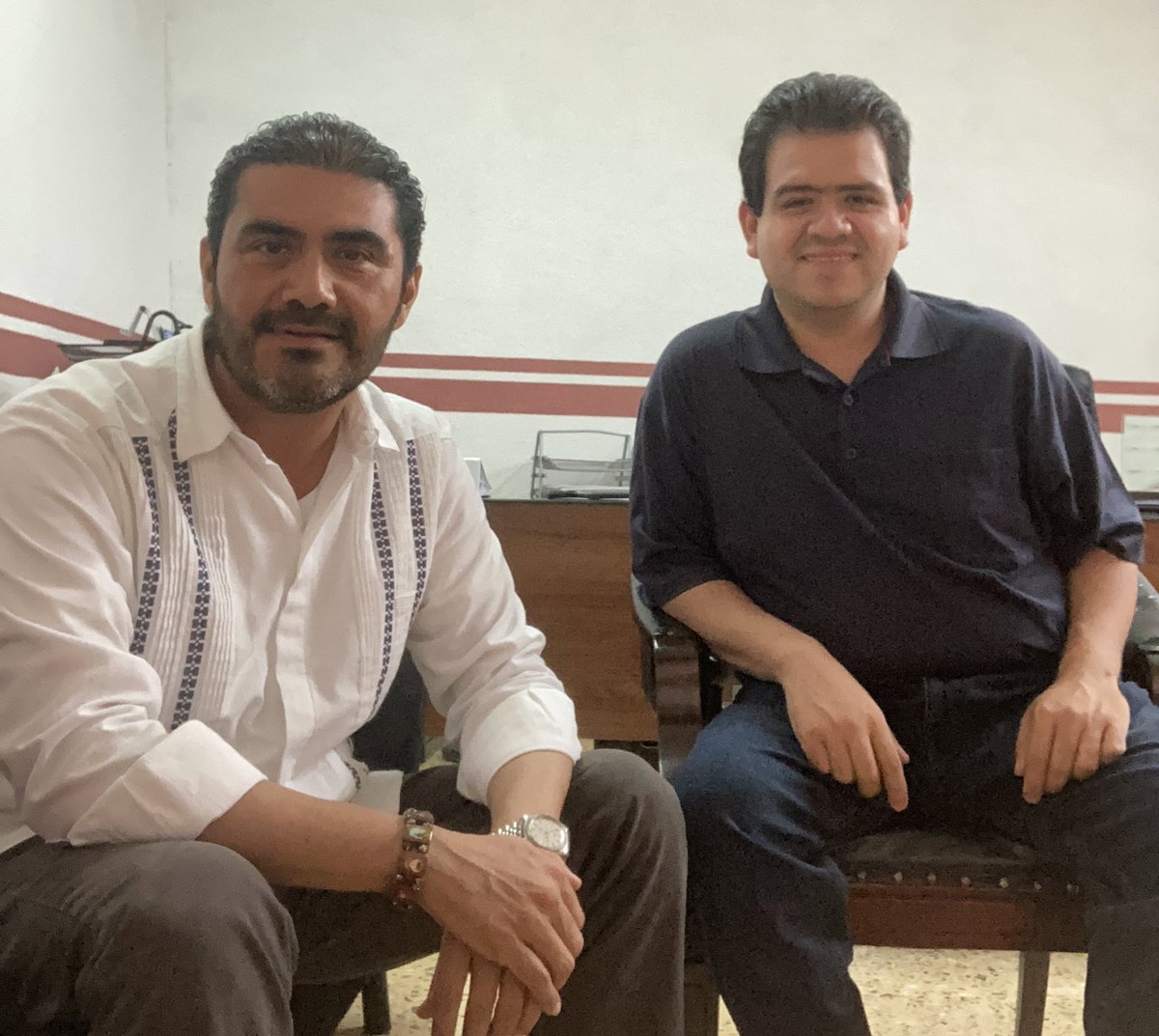 cmolina4's tweet photo. Con nuestro representante del PRI ante el INE en el distrito de #Papantla para el seguimiento de nuestra estructura de representación @Marlon_RamirezM @CM_PRIPapantla https://t.co/KVfj7qxbZe