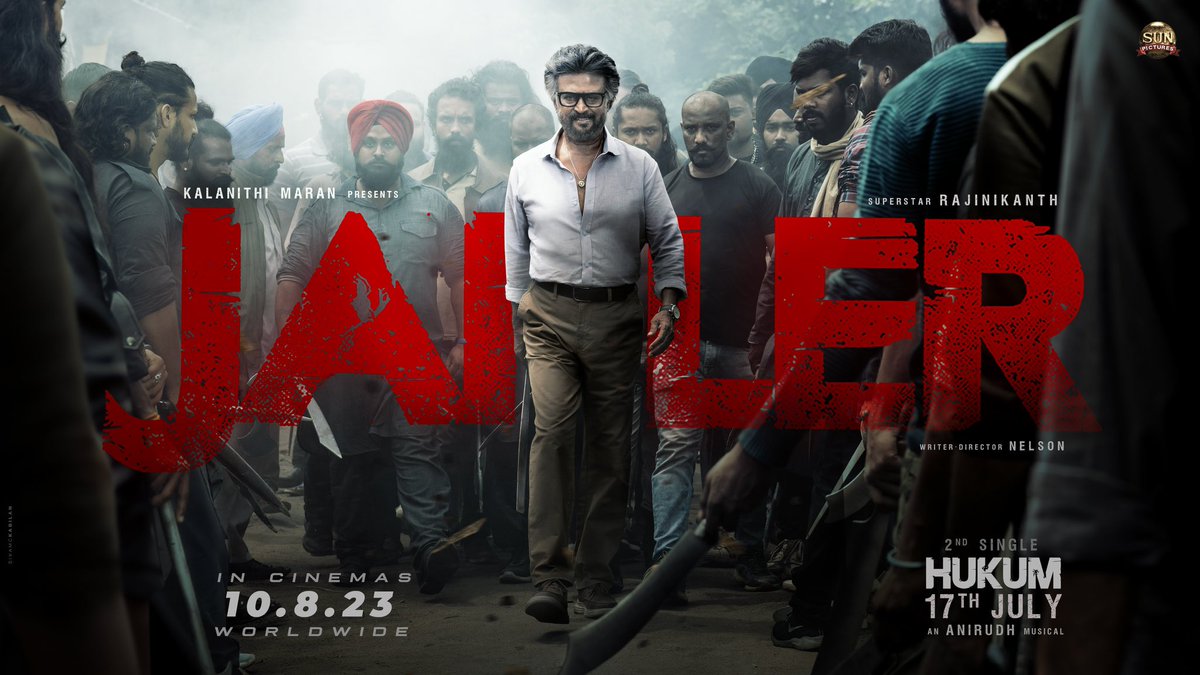 MoviesSingapore's tweet photo. #Jailer
Synopsis : A gang tries to rescue their leader from the prison, where others stuck at a problem, the jailer of the prison shows off to stop them all
#SuperstaraRajinikanth | #Mohanlal | #Shivarajkumar | #RamyaKrishanan | #VasanthRavi
Directed by @Nelsondilpkumar https://t.co/LyfSYYUCCK